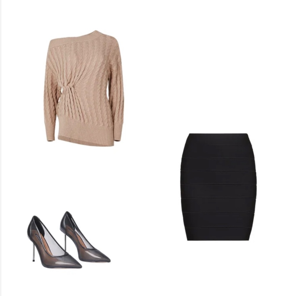Beatrice Gathered Off-the-Shoulder Sweater - Picture 9 of 10